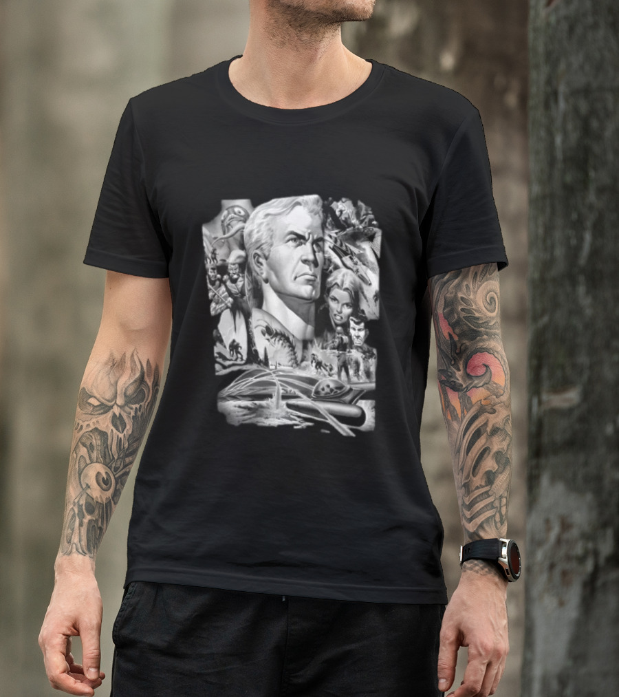 The Trigan Empire Sci Fi Adventure Comic Art Exploration T-Shirt