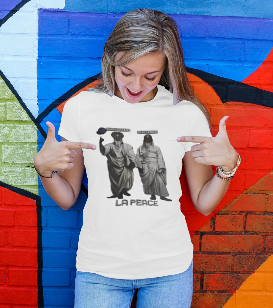 LA Peace Kai Cenat Speed Greek Statue Fashion Vibe T-Shirt
