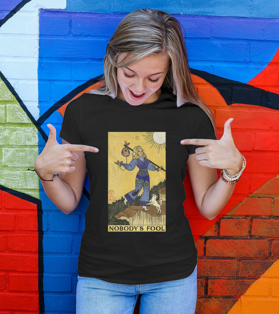 Dolly Parton Nobody's Fool Tarot Card Sun T-Shirt