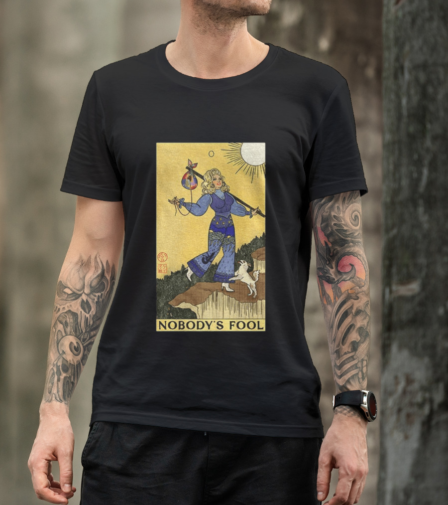 Dolly Parton Nobody's Fool Tarot Card Sun T-Shirt
