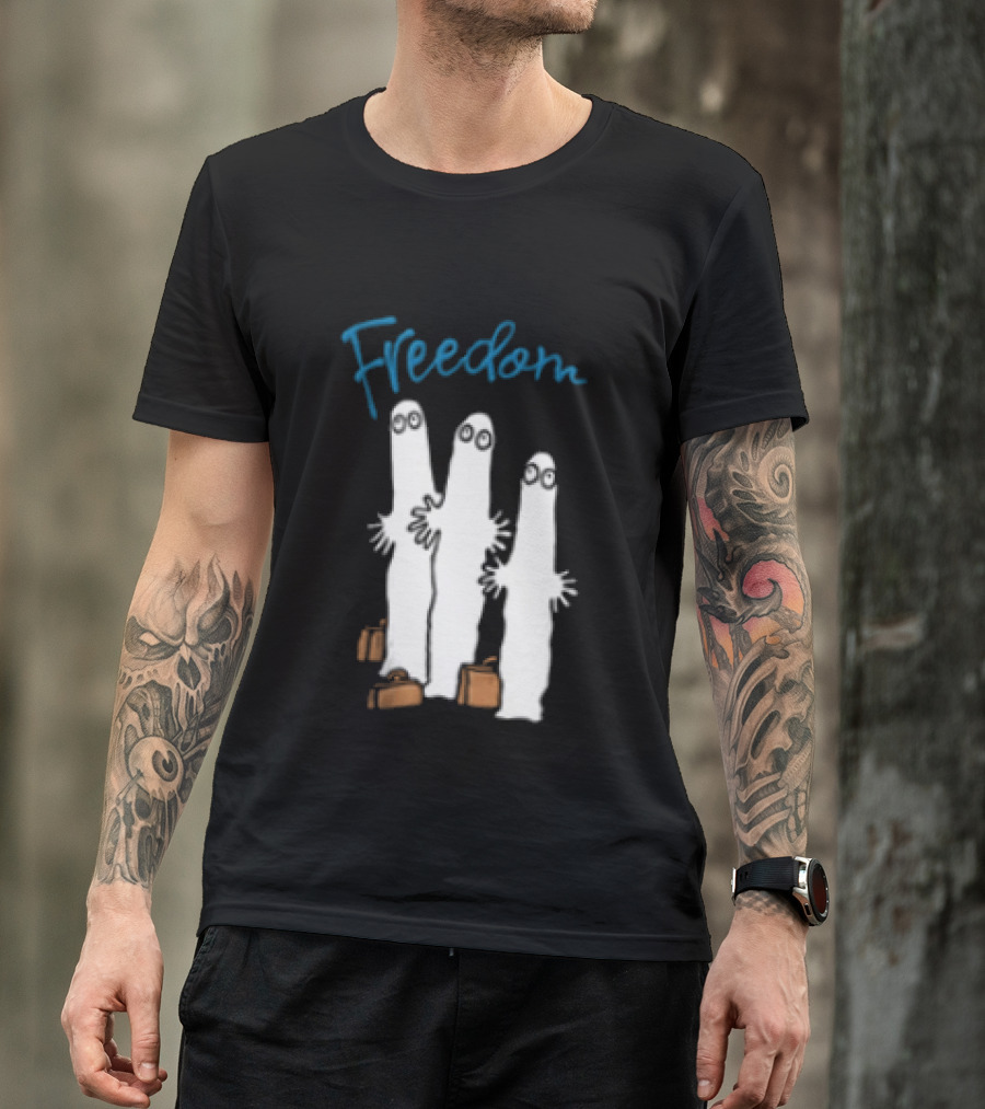 Freedom The Hattifatteners Adventure Exploration Characters T-Shirt