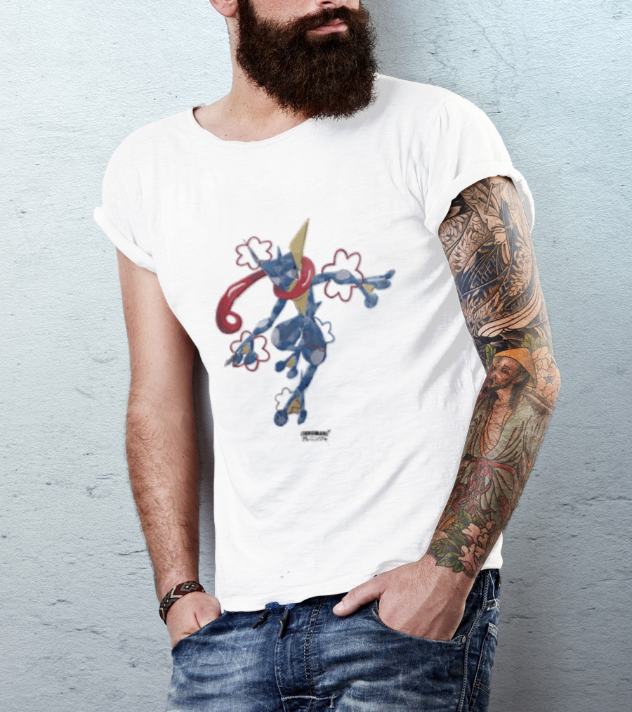 Inhuman Gureninja Pokemon Greninja Fan Art Collection T-Shirt