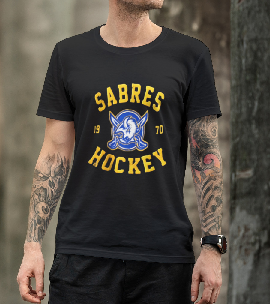 Buffalo Sabres NHL Hockey 1970 Team T-Shirt
