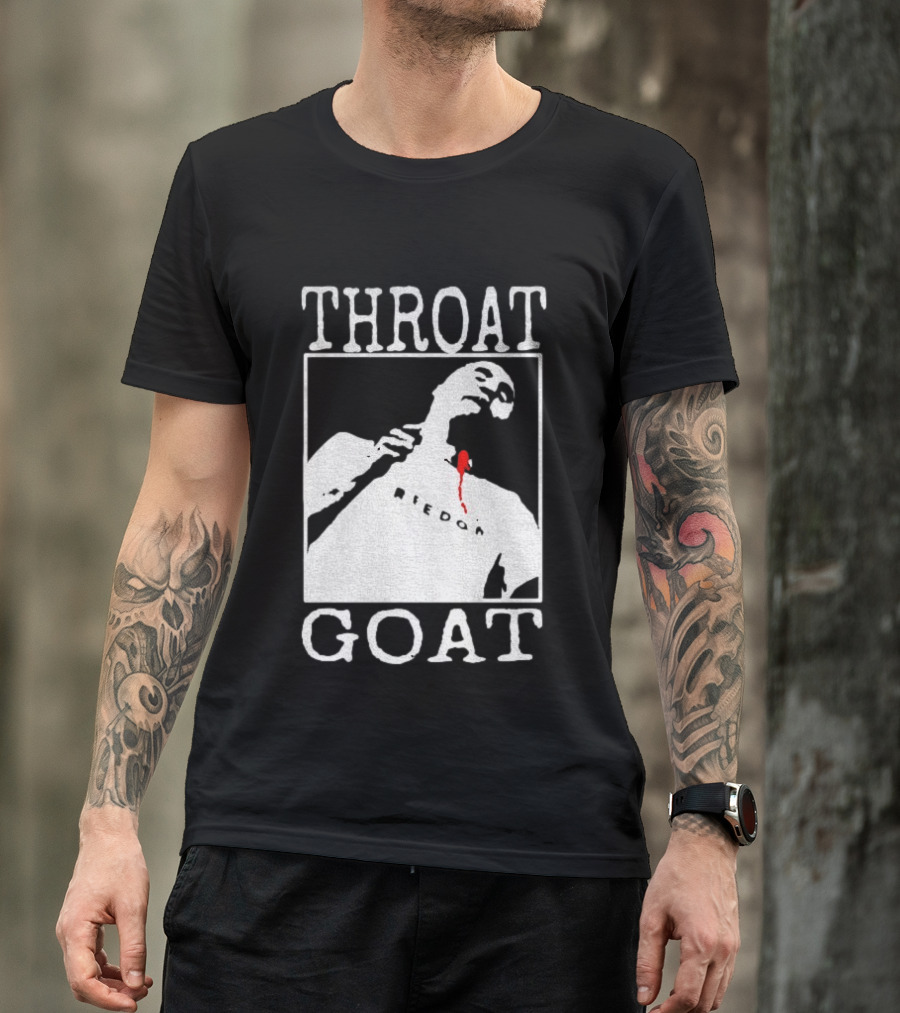 Charlie Kirk Throat Goat Kirkaversary T-Shirt