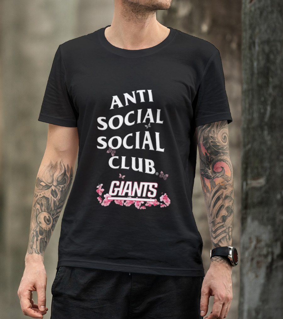 Anti Social Social Club Giants Floral 2026 T-Shirt