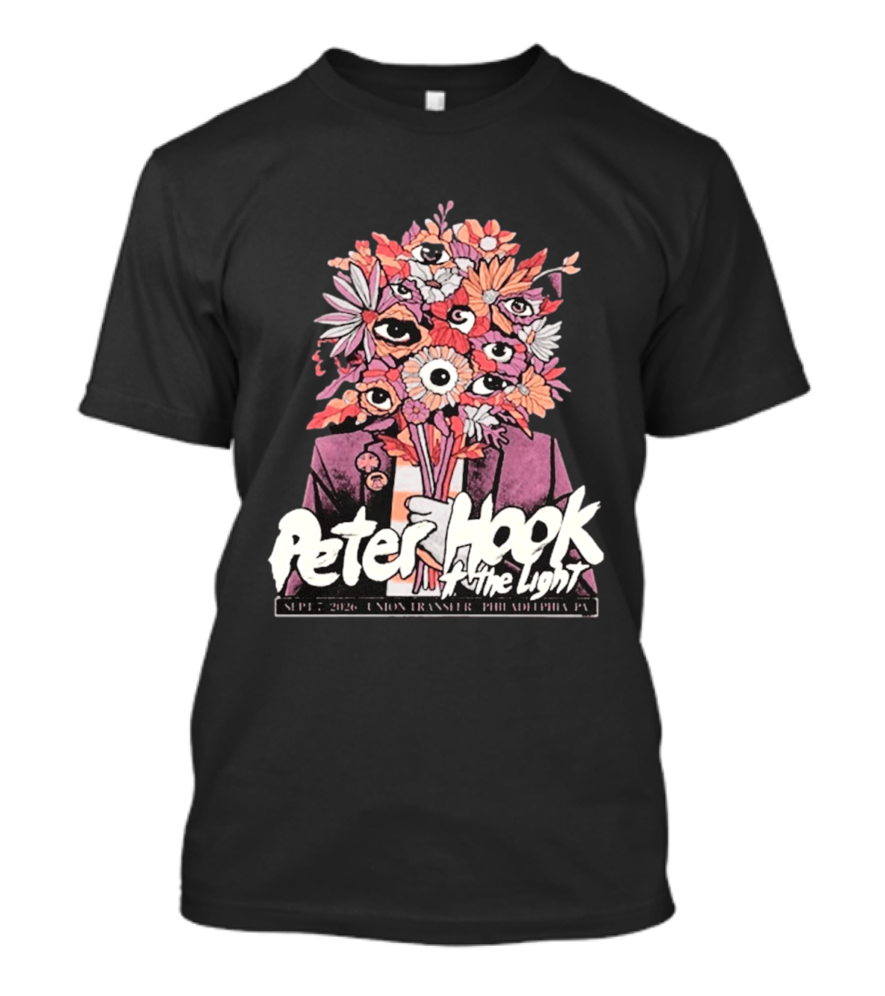 Peter Hook & The Light Union Transfer Philadelphia PA September 2026 T-Shirt