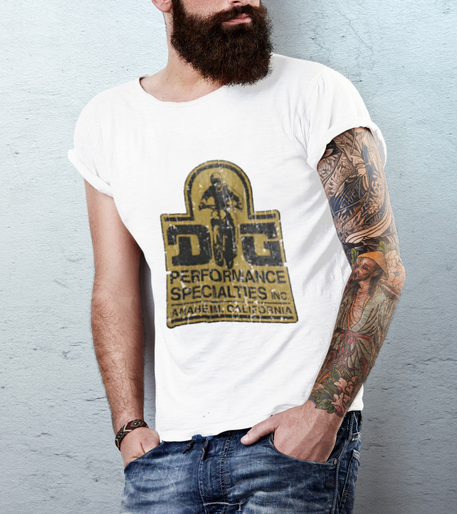 Dg Bmx 1974 Performance Specialties Inc Anaheim California T-Shirt
