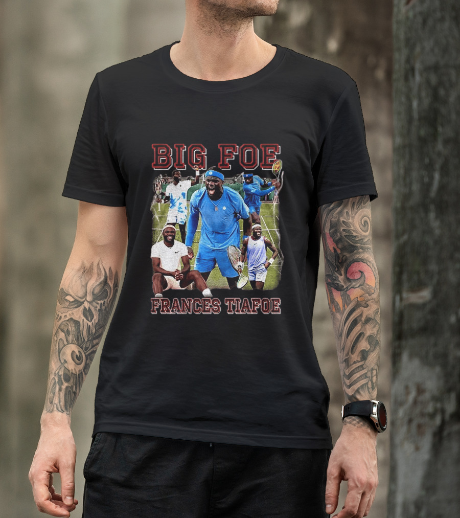 Big Foe Frances Tiafoe Tennis Athlete US T-Shirt