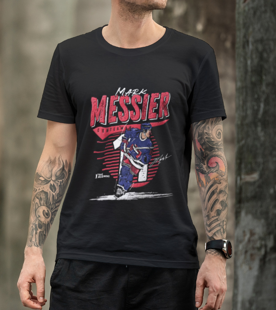 Mark Messier New York Rangers Hockey NHL Player T-Shirt