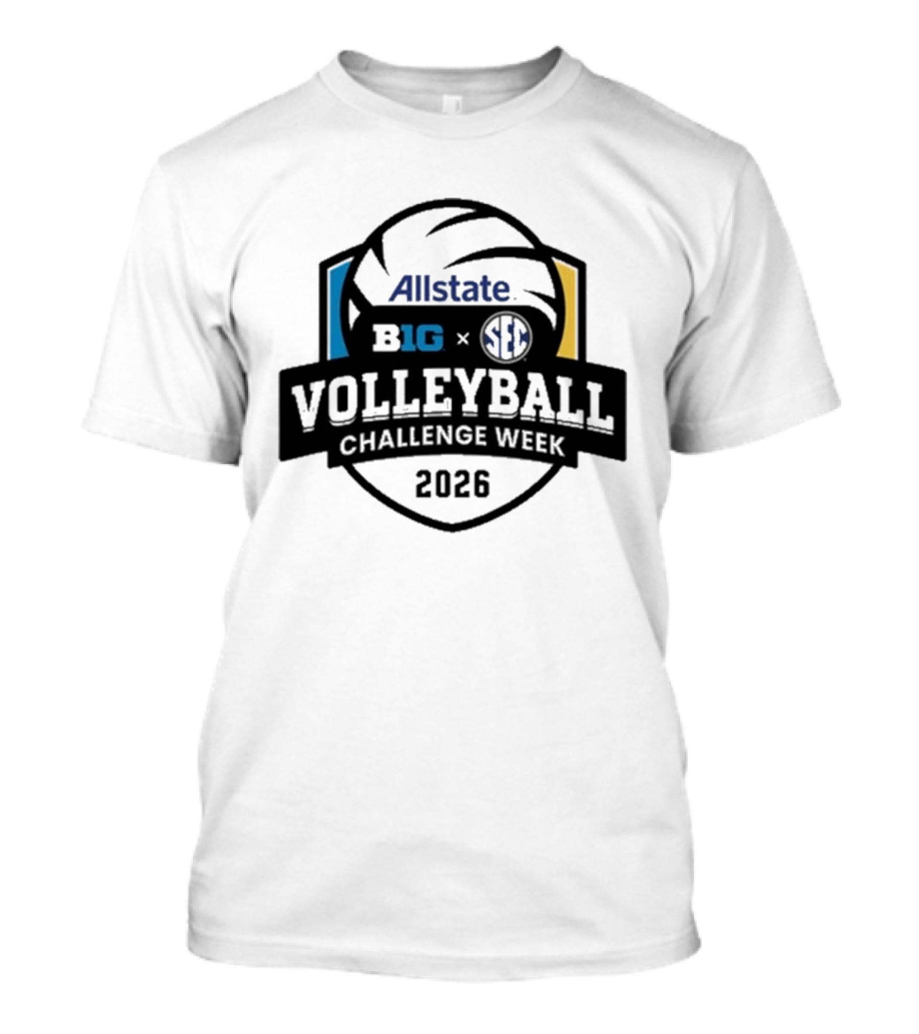 Allstate Big Ten SEC Volleyball Challenge Week 2026 T-Shirt