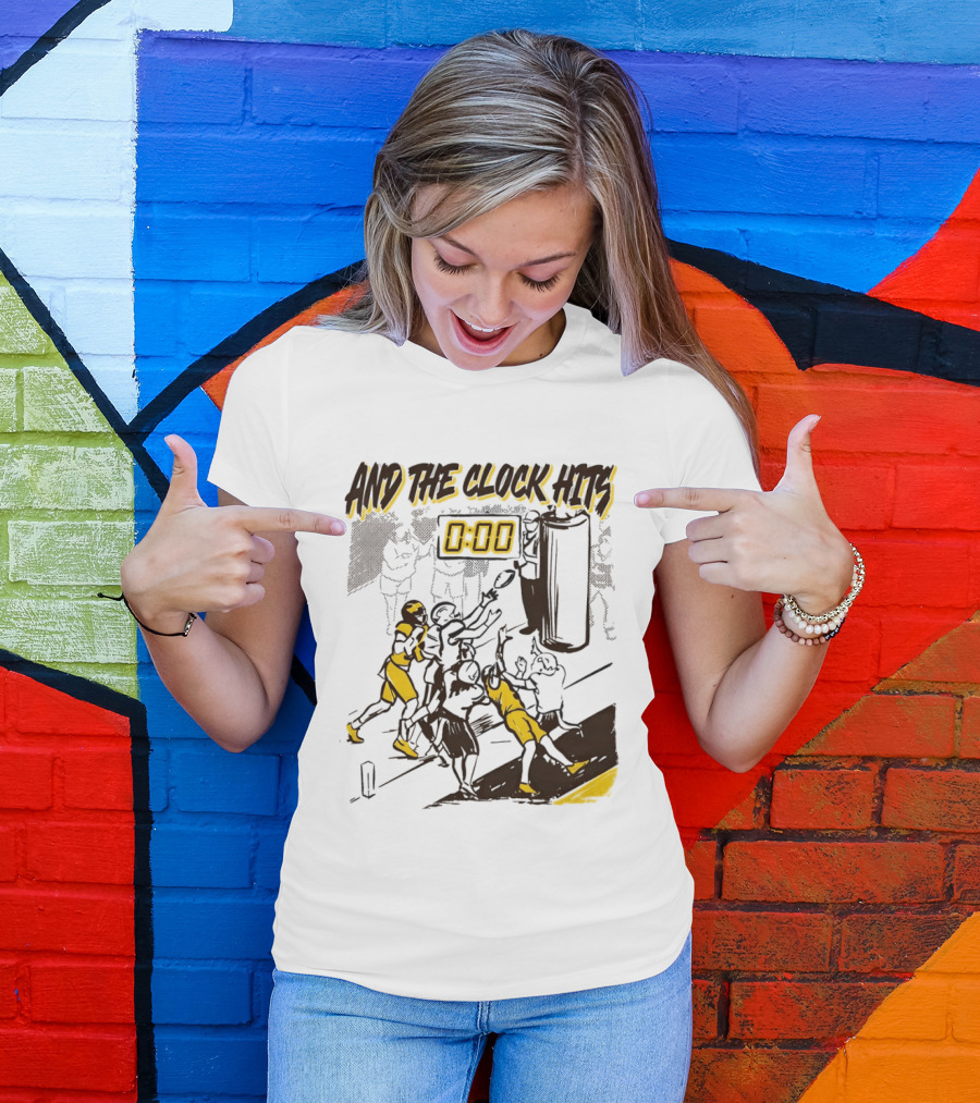 Western Michigan Broncos And The Hits 0 00 WSU Vs Michigan Sports Moment T-Shirt