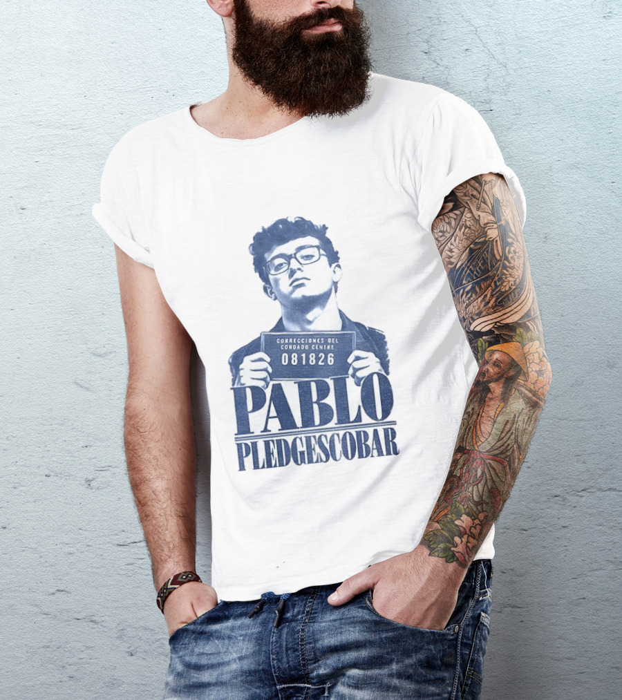 Pablo Pledgescobar Correcciones Del Condado Centre 081826 T-Shirt