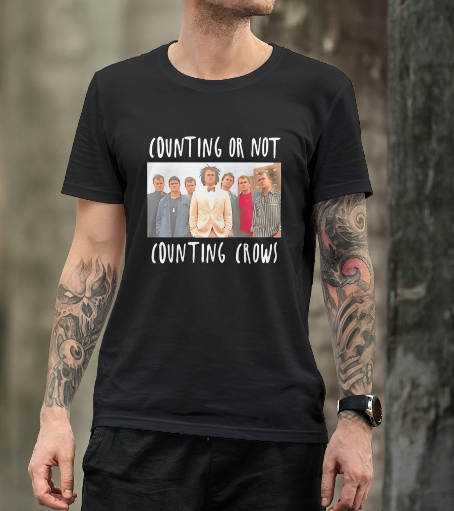 Counting Or Not Counting Crows Band T-Shirt