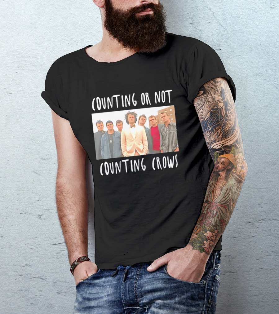 Counting Or Not Counting Crows Band T-Shirt
