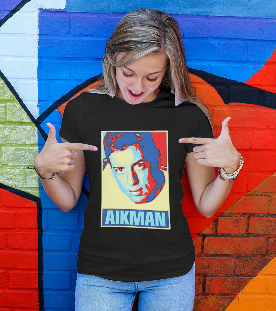 Troy Aikman Dallas Cowboys Hope Aikman Pop T-Shirt