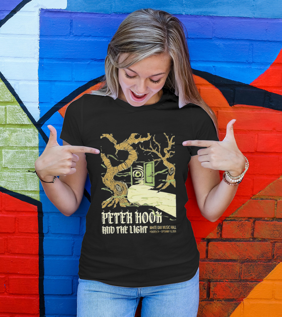 Peter Hook And The Light White Oak Music Hall Houston September 10 2026 Event T-Shirt