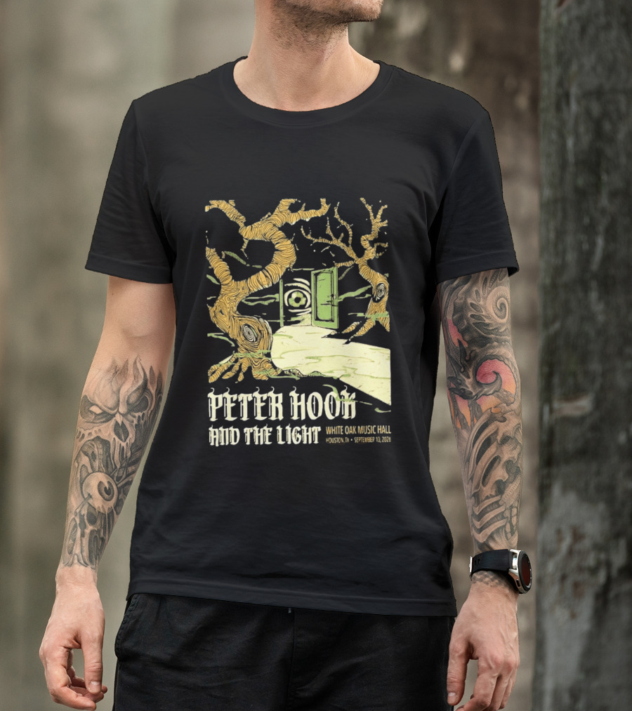 Peter Hook And The Light White Oak Music Hall Houston September 10 2026 Event T-Shirt