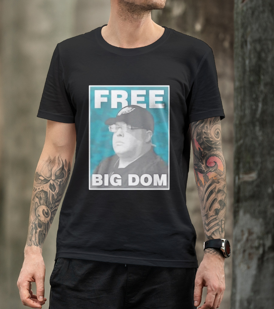Philadelphia Eagles SEAL Team S07 Free Big Dom T-Shirt