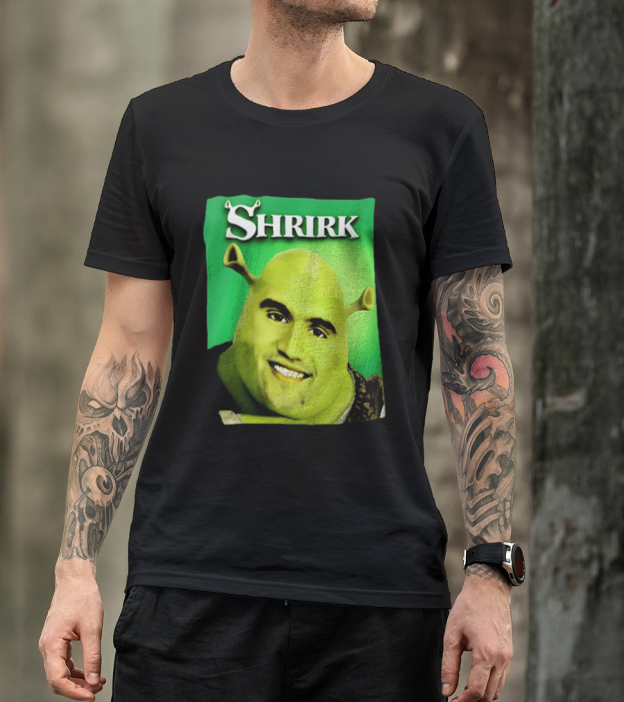 Shrirk Shrek Meme Face Swap Ogre T-Shirt
