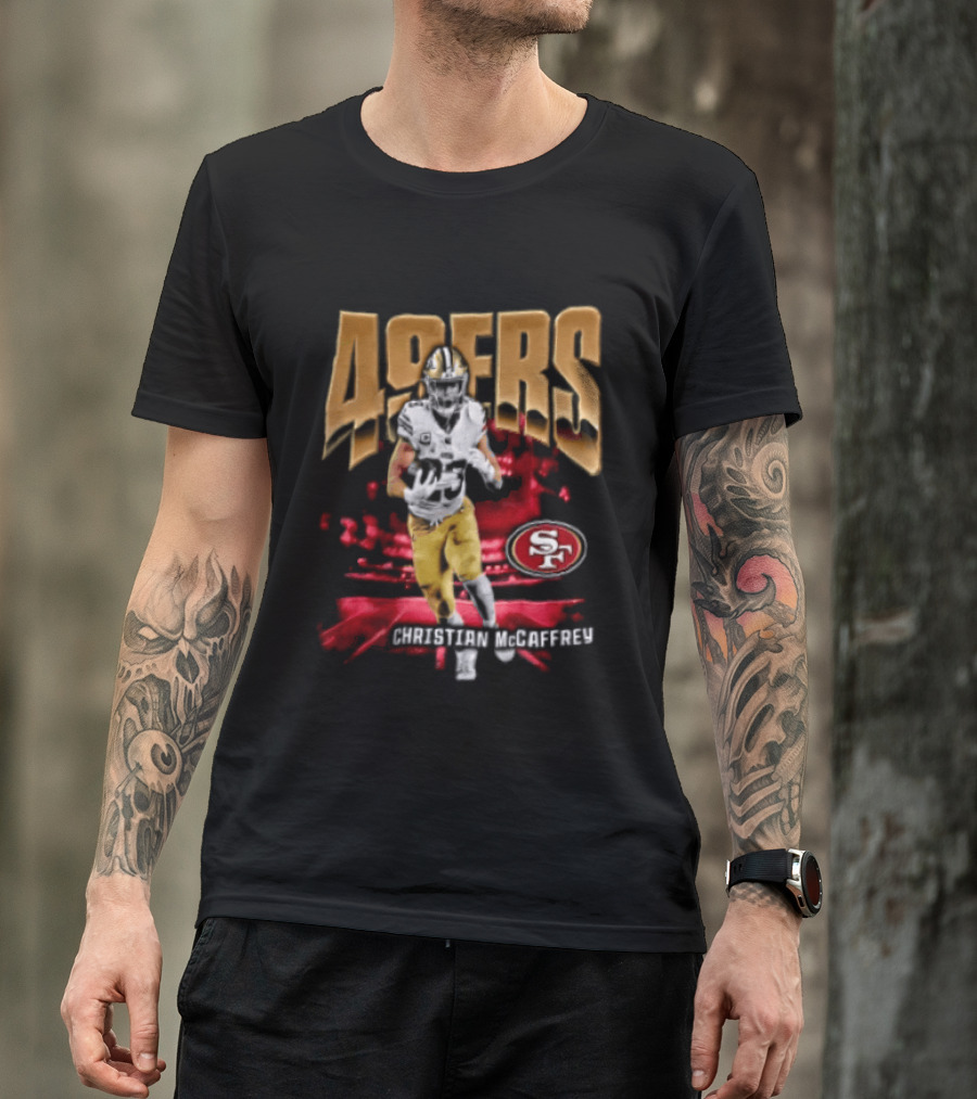 49ers Christian McCaffrey SF Football T-Shirt