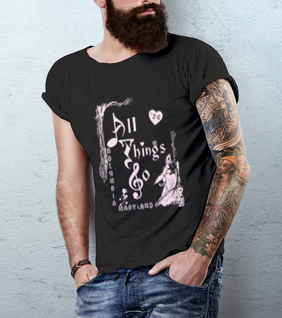 All Things Go NYC Festival 2026 DC Garden Angel T-Shirt