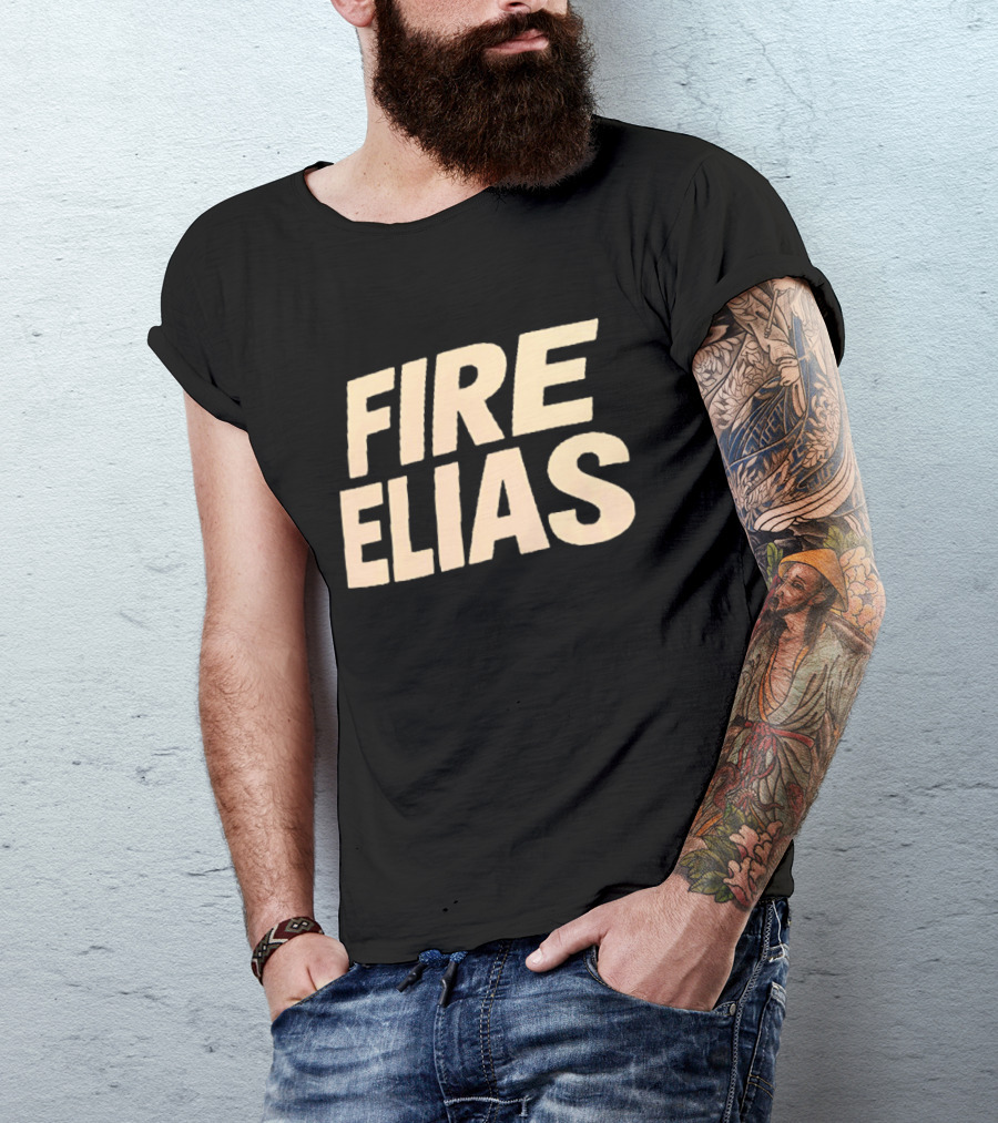 Fire Elias Baltimore Orioles Protest T-Shirt