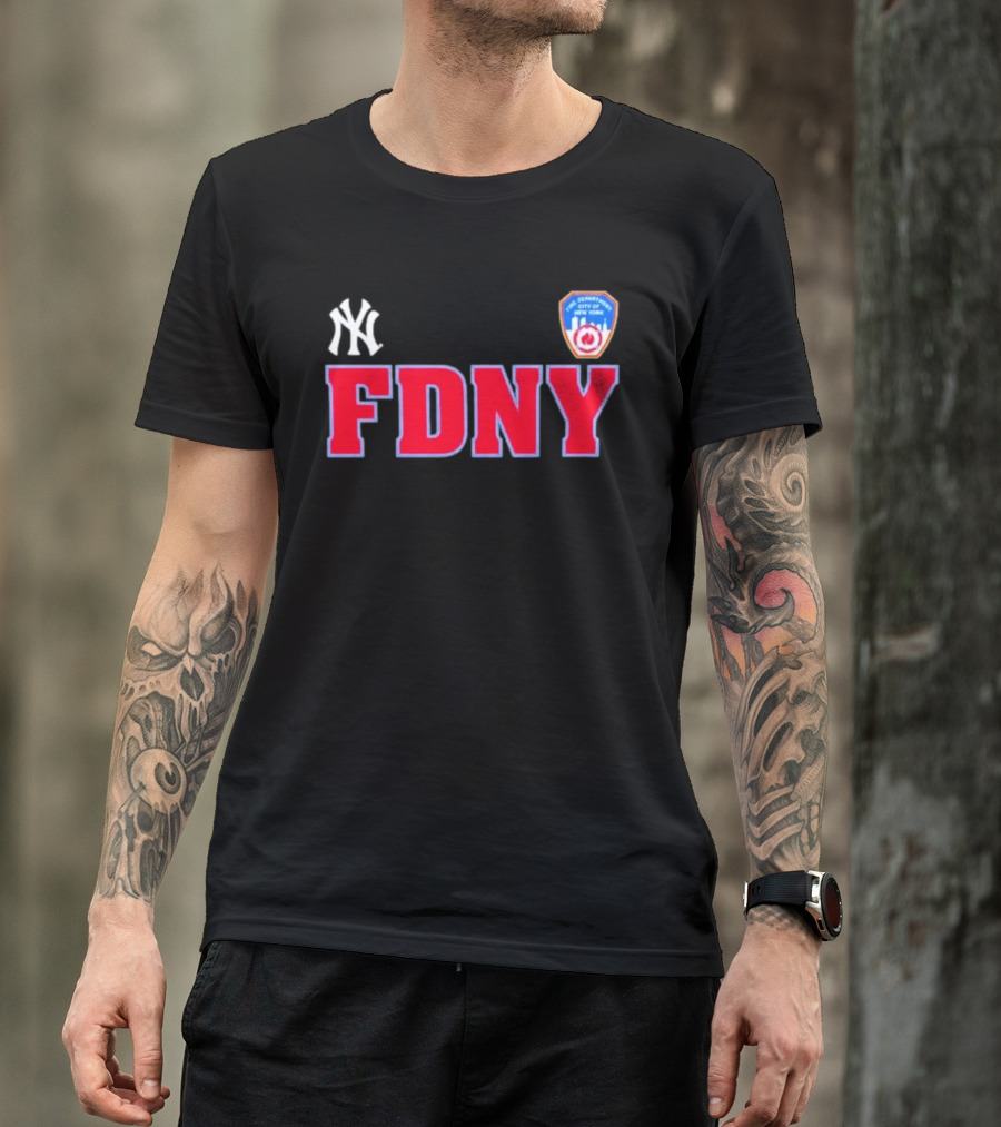 NY Yankees FDNY City Of New York 2026 T-Shirt