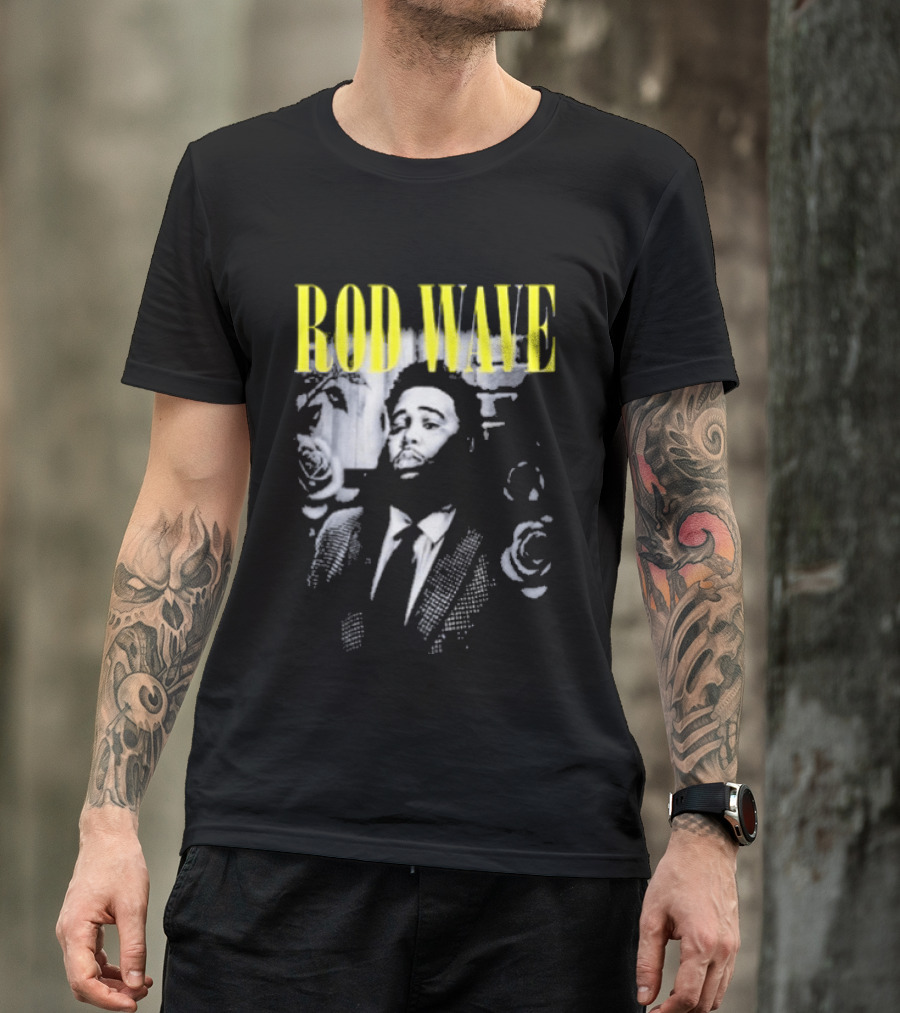 Rod Wave Don't Look Down Tour 2026 Rose Garden Concert Dates T-Shirt