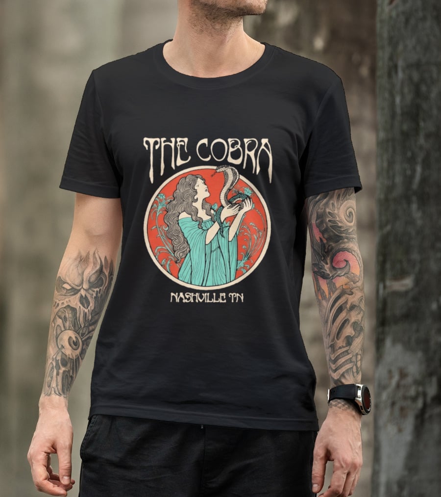 The Cobra Nashville TN Retro Snake T-Shirt