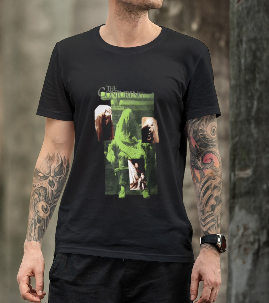 The Conjuring Horror Imagery And Eerie Figures T-Shirt