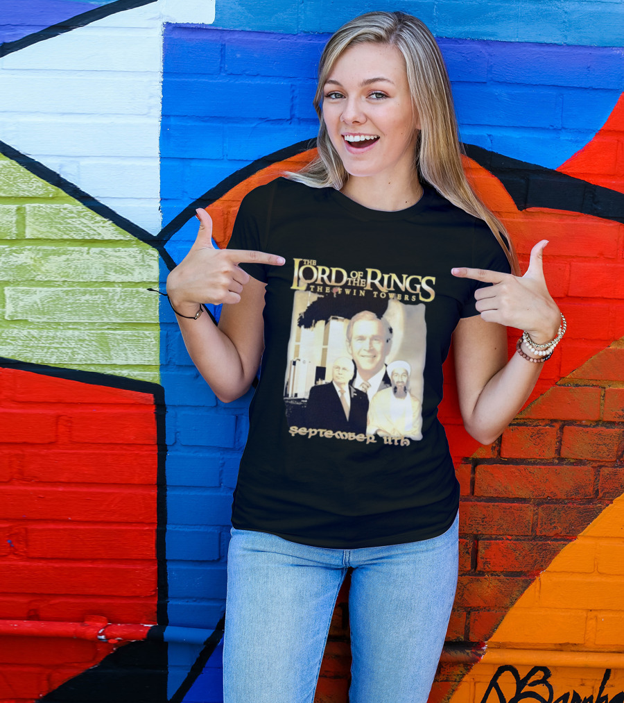 The Lord Of The Rings The Twin Towers September 11th T-Shirt