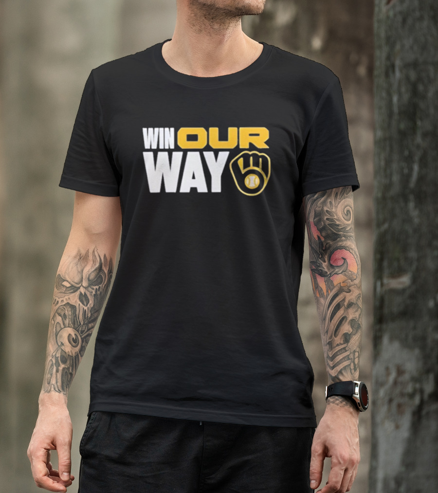 Milwaukee Brewers 2026 Postseason Win Our Way Clinched T-Shirt