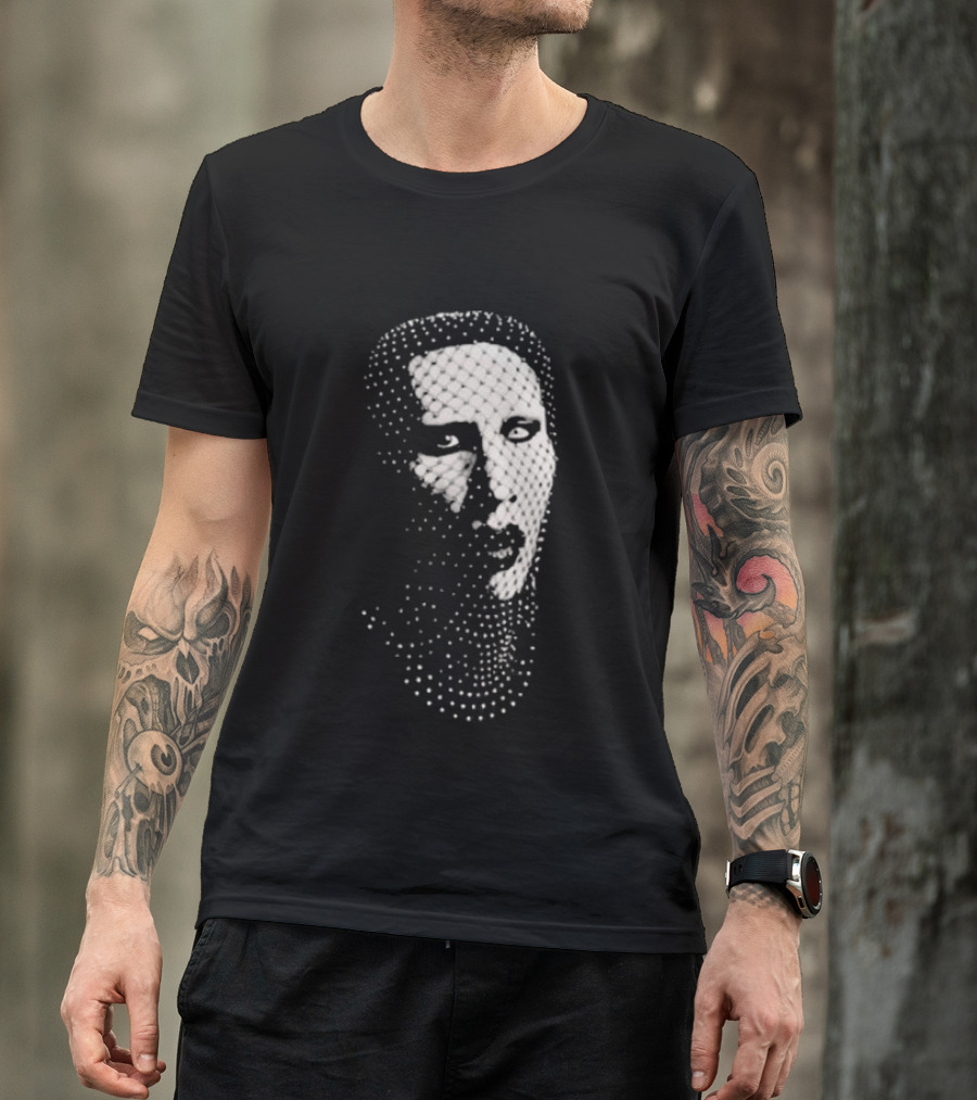 Marilyn Manson Freaks On Tour 2026 Rob Zombie Mesh Of Darkness Tour T-Shirt