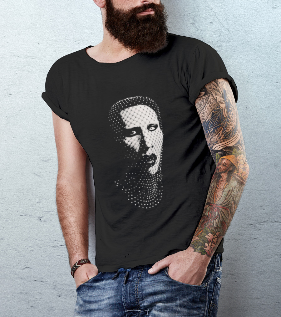 Marilyn Manson Freaks On Tour 2026 Rob Zombie Mesh Of Darkness Tour T-Shirt