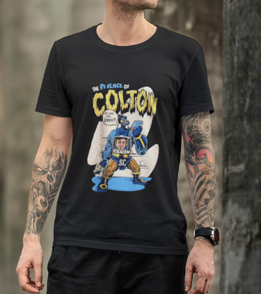 The Revenge Of Colton At Last I Am Free SC Robot Camera Head Video T-Shirt