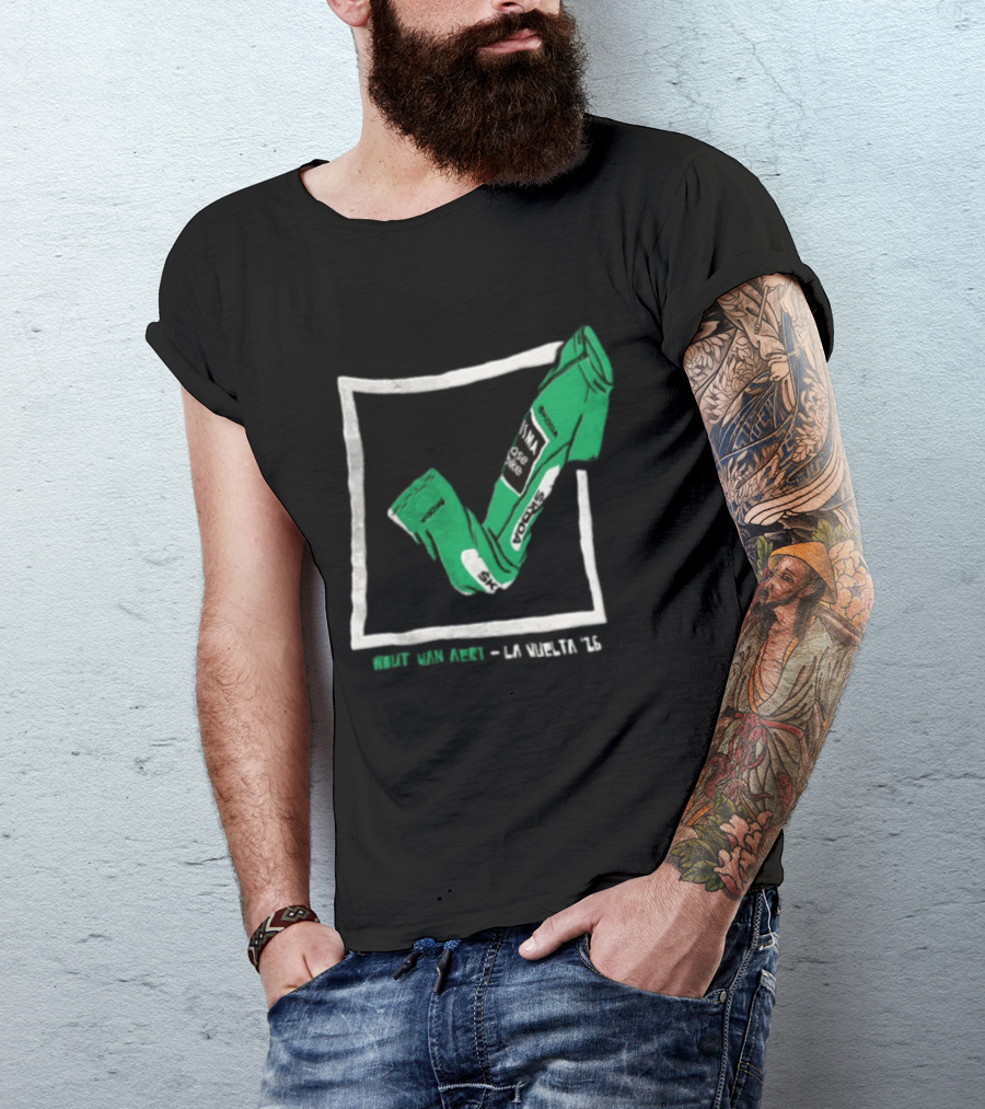 Wout Van Aert La Vuelta 26 Visma Lease A Bike Skoda Cycling Jersey T-Shirt
