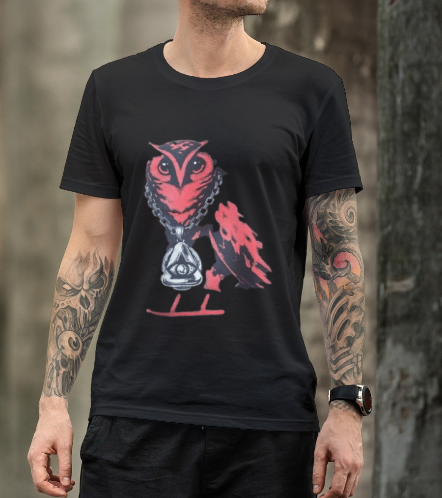 Yeat Store Love Lyfe Ovo Tour Owl With Eye Pendant T-Shirt