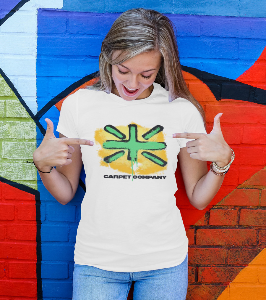 Carpet Company Union Jack White T-Shirt