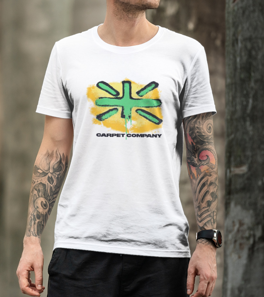 Carpet Company Union Jack White T-Shirt