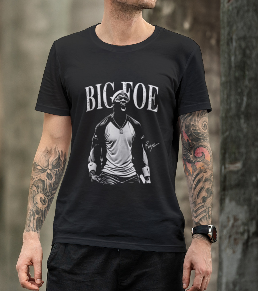 Big Foe Tennis Signature Athlete Celebrates Victory T-Shirt