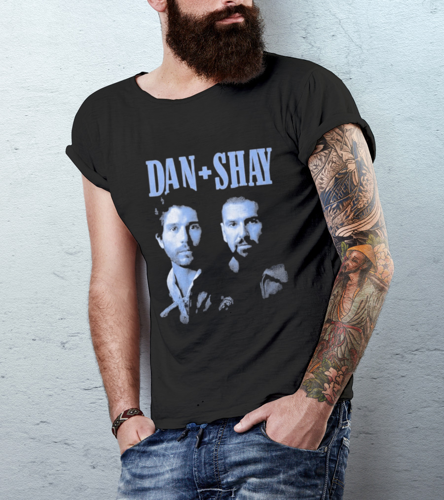 Dan + Shay Tour Collage Faces T-Shirt