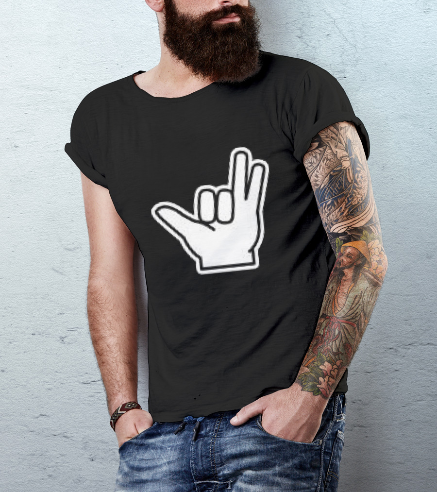 8Ro8 Shop Hammajang Shaka Hand Gesture T-Shirt