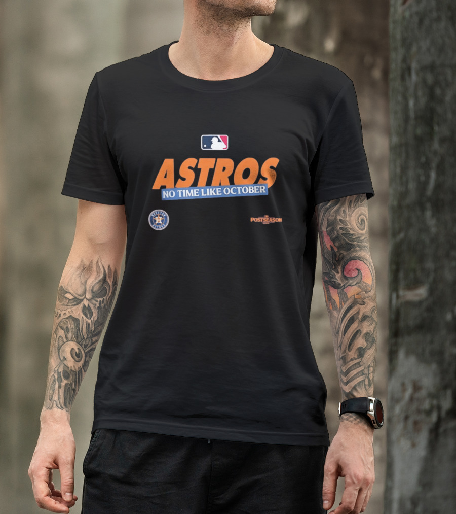 Houston Astros No Time Like October 2026 MLB Postseason T-Shirt
