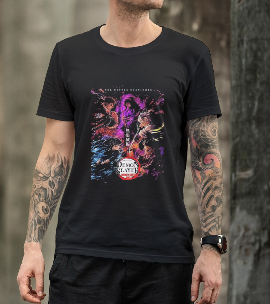 Demon Slayer Infinity Castle Part 2 The Battle Continues Coming Soon In Cinemas T-Shirt