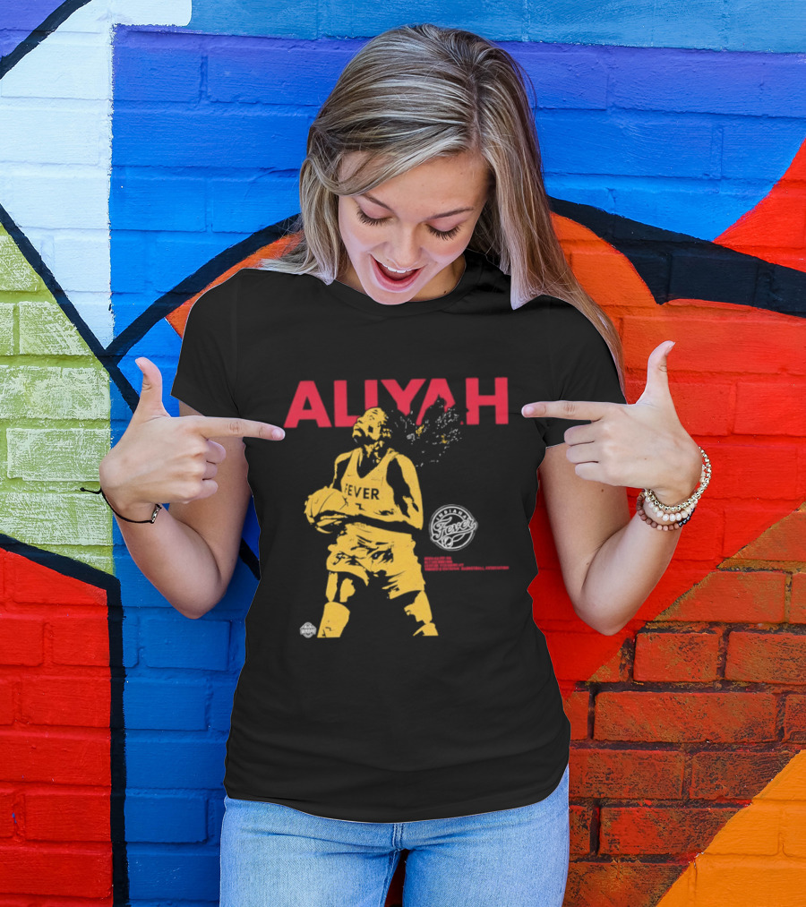 Indiana Fever Aliyah Basketball Player T-Shirt