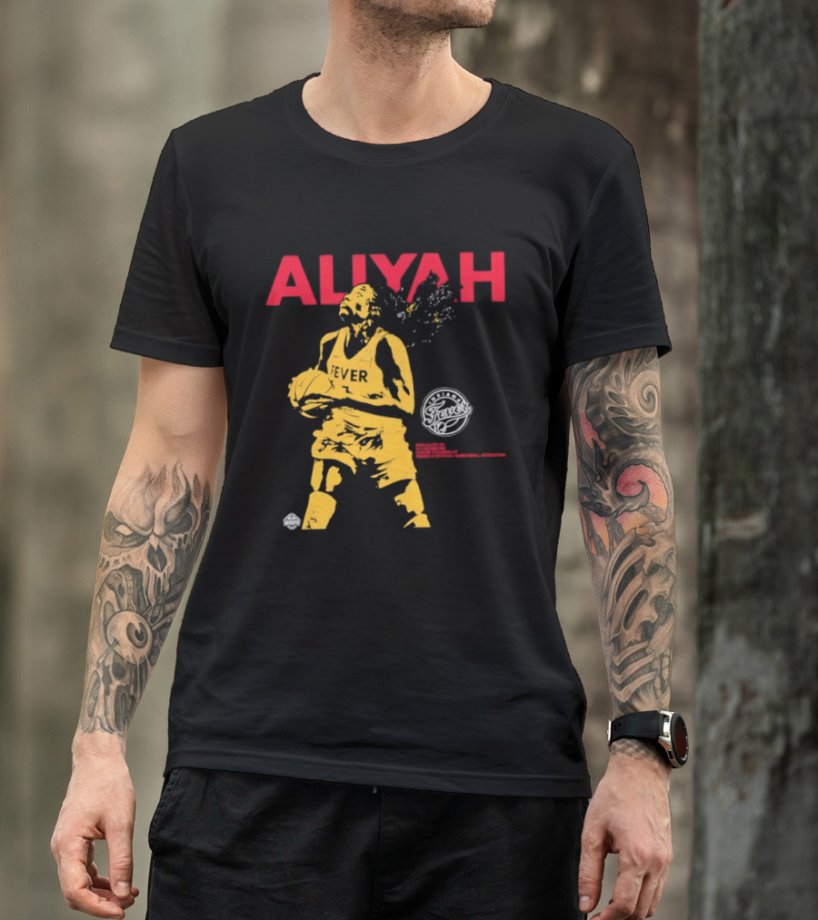 Indiana Fever Aliyah Basketball Player T-Shirt