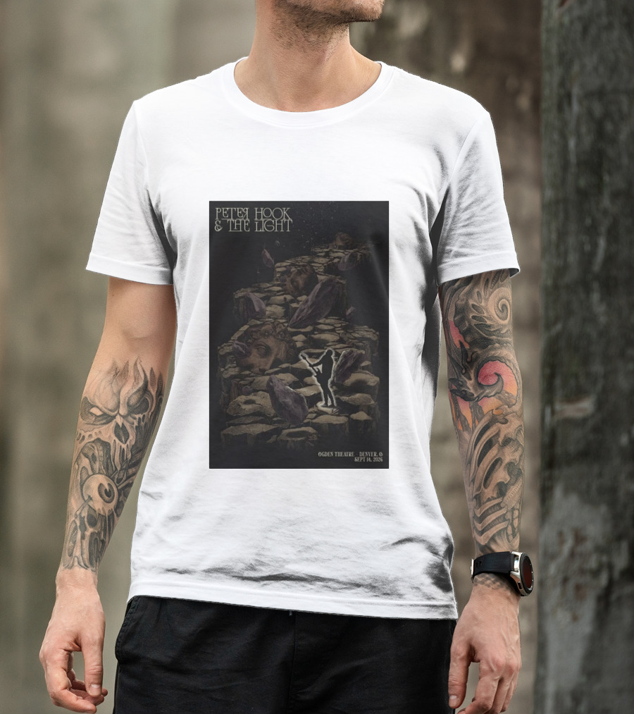 Peter Hook And The Light Ogden Theatre Denver CO September 14 2026 Concert T-Shirt