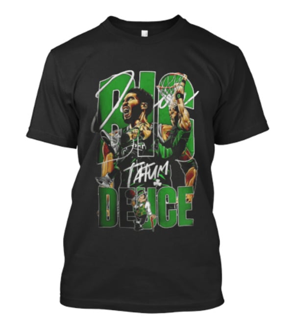 Boston Celtics Tatum Big Deuce Dunking T-Shirt