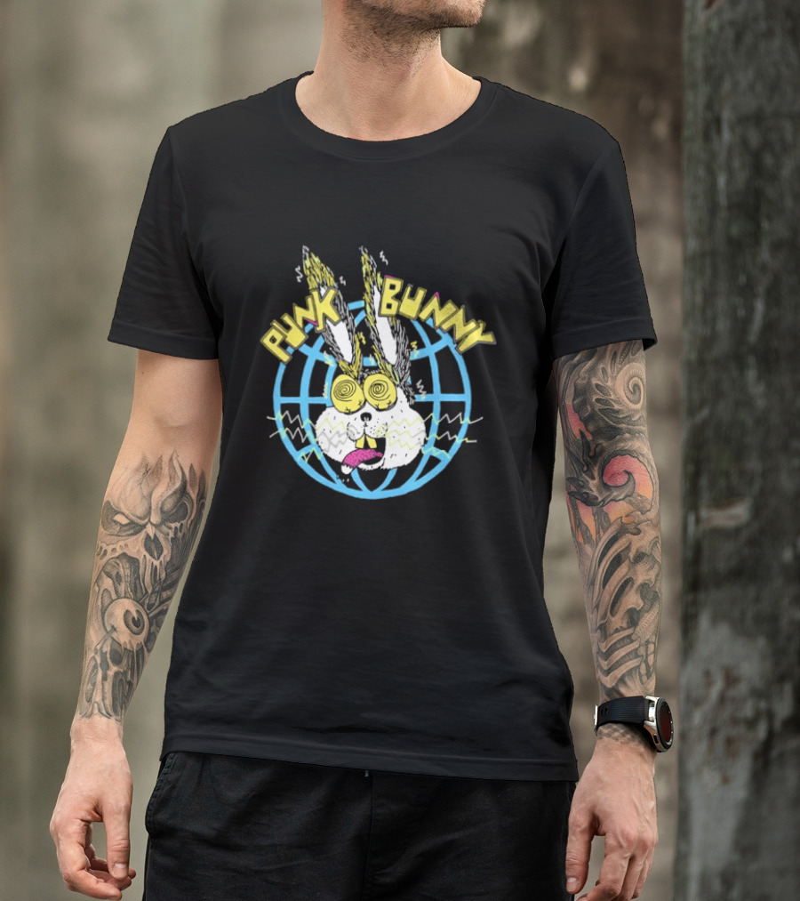 Green Day Punk Bunny World T-Shirt