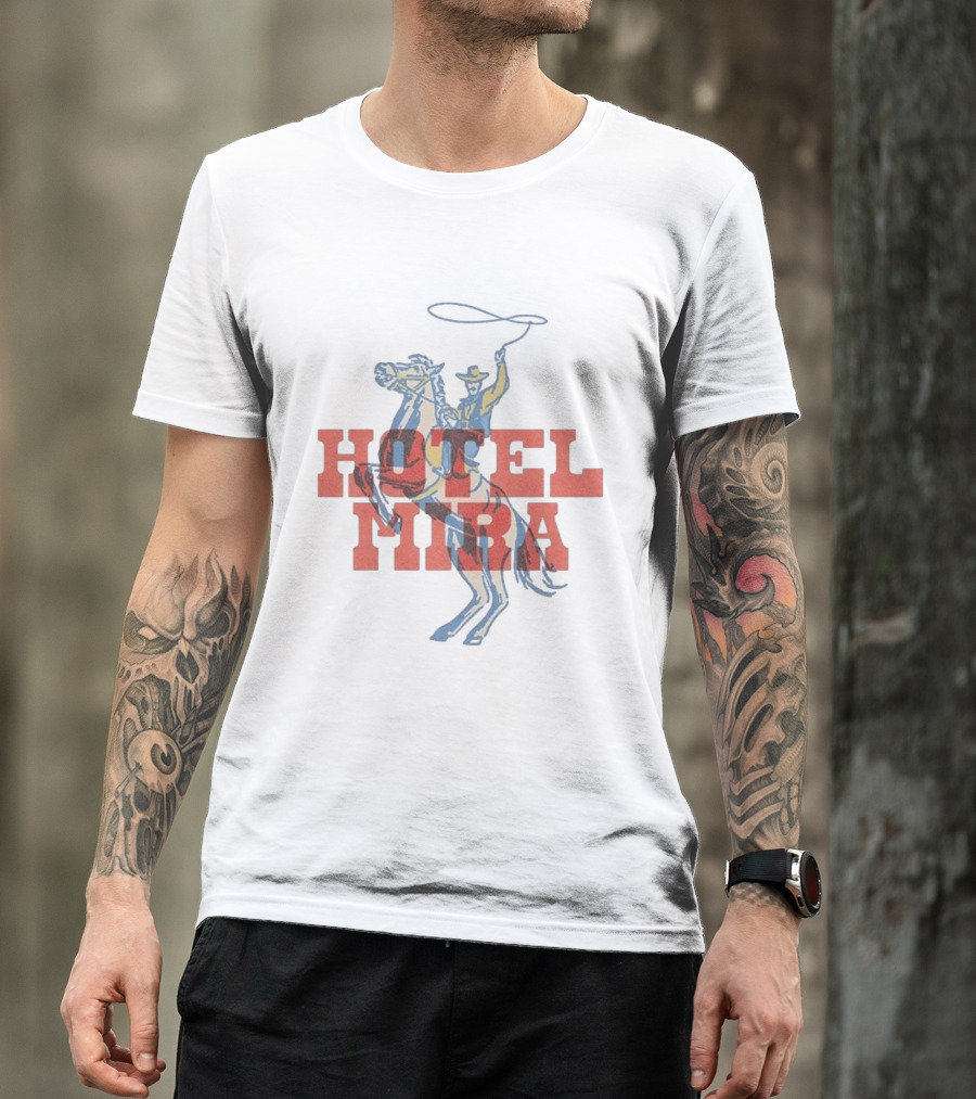 Hotel Mira Cowboy Rider T-Shirt